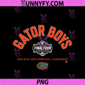 Florida Basketball PNG, Gator Boys Final Four - NCAA PNG