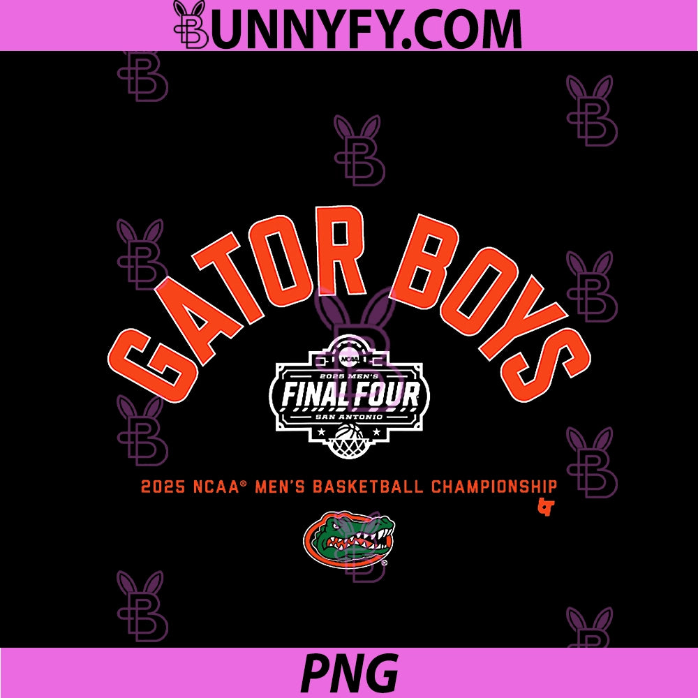 Florida Basketball PNG, Gator Boys Final Four - NCAA PNG