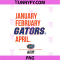 Florida Gators Basketball 2025 March Madness Month PNG, NCAA PNG