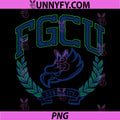 FGCU Eagles Vintage Logo PNG, Florida Gulf Coast University PNG