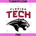 Florida Tech PNG, Panthers Arched Over White Officially Licensed PNG
