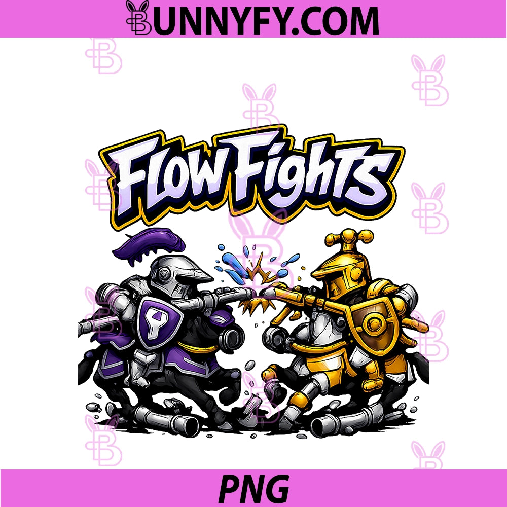 Flow Fights PNG, Plumber Pipe Pun Faucet Knights Jousting PNG
