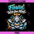 Flowin with Your Mind PNG, Plumber Pipe Pun Faucet Art PNG