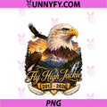 Fly High Jackie PNG, Jackie And Shadow Bald Eagle PNG