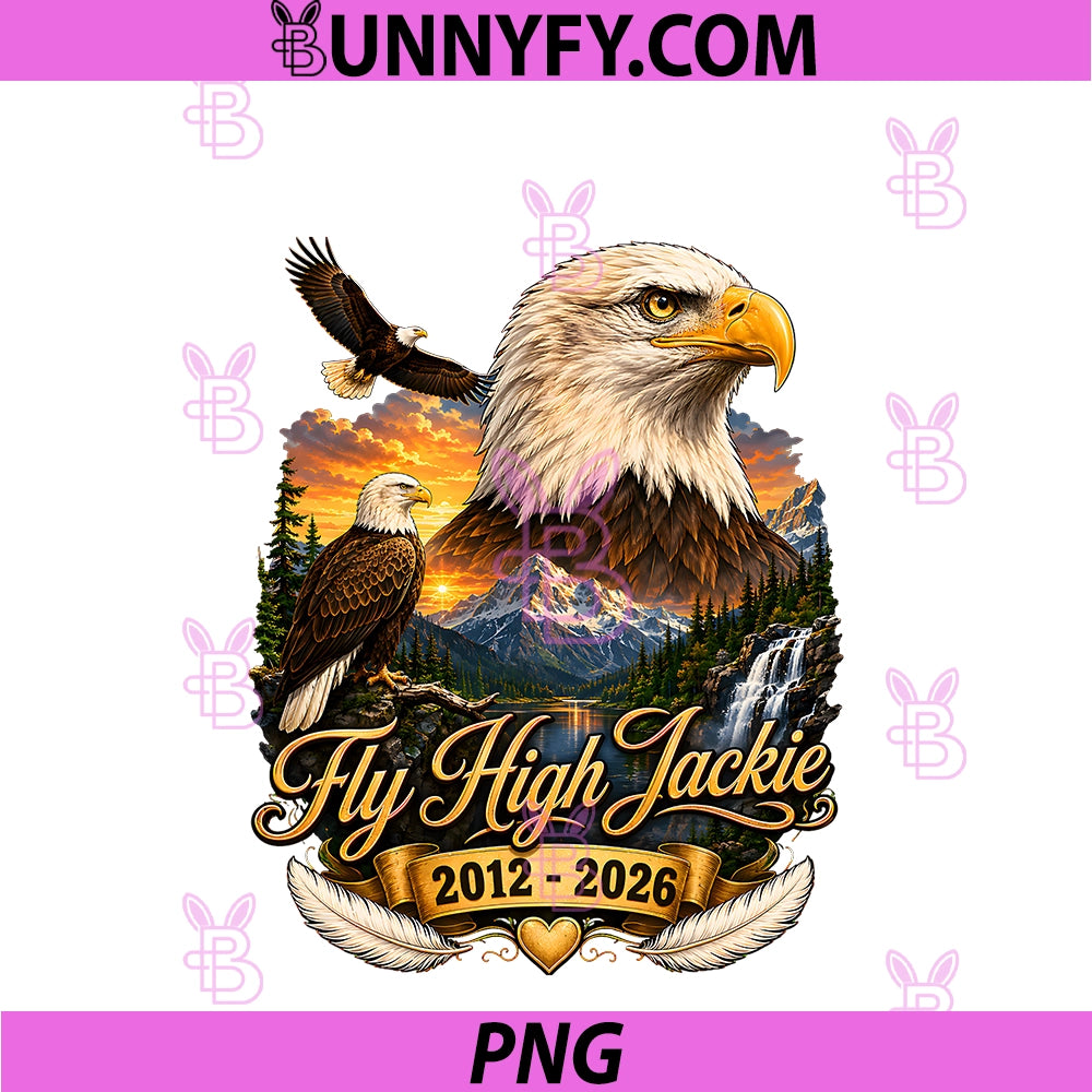 Fly High Jackie PNG, Jackie And Shadow Bald Eagle PNG