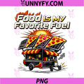Food is My Favorite Fuel PNG, Pizza Solar Power Graphic PNG