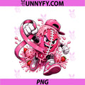 Football Drip Ice Cream PNG, Breast Cancer Awareness PNG