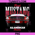 Ford Mustang Classic Muscle Car PNG, All American Muscle Design PNG