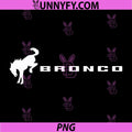 Ford Bronco Horizontal Logo PNG, Classic Bronco Horse Emblem PNG
