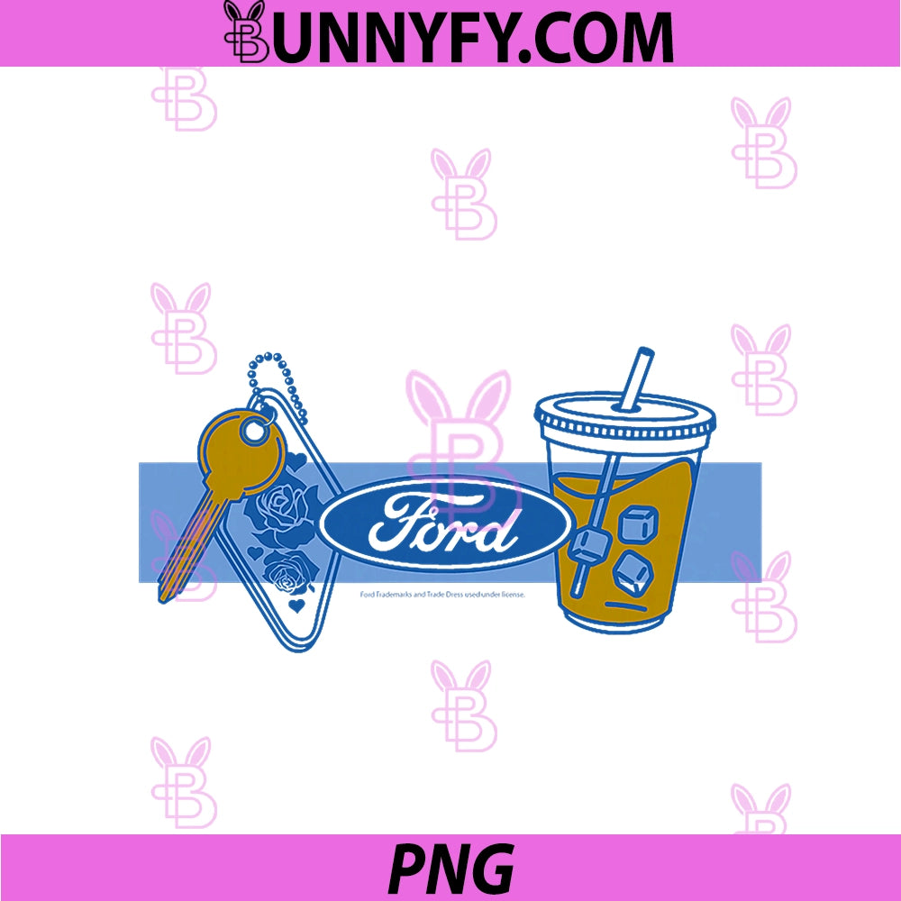 Ford PNG, Simple Girly Logo PNG