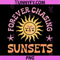 Forever Chasing Sunsets PNG