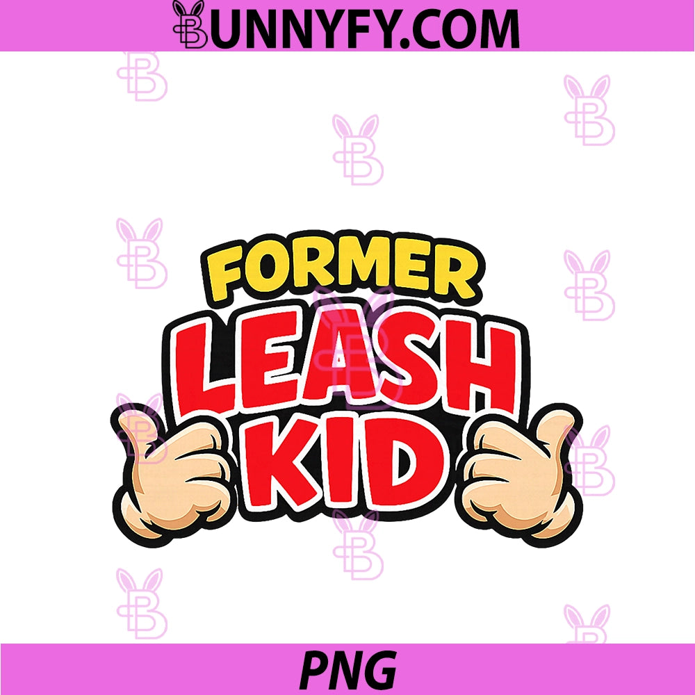 Former Leash Kid PNG, Funny Retro Throwback Humor Shirt Exchange PNG