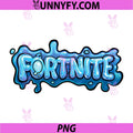 Fortnite Slurp Style Logo PNG, Fortnite Liquid Drip Text Design PNG