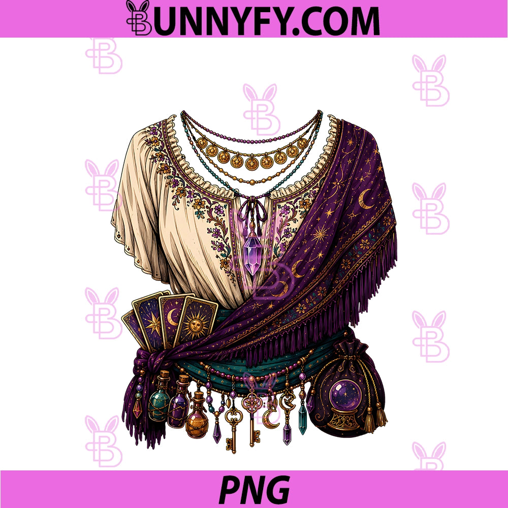 Fortune Teller PNG, Witch Tarot Mystical PNG