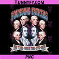Founding Fathers 250 Years World Tour PNG, 1776-2026 America 250 PNG
