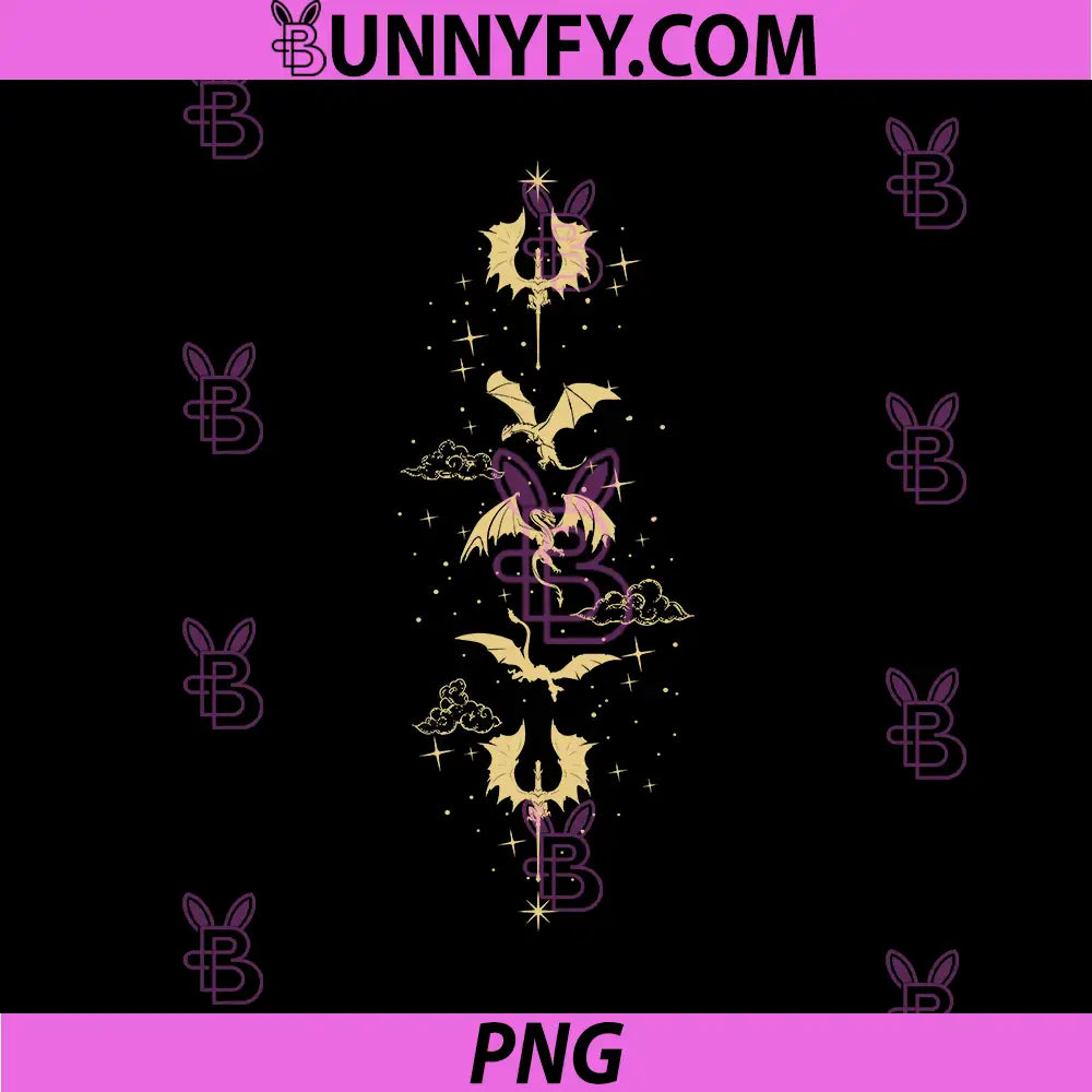 Fourth Wing Minimal Golden Dragon PNG, Celestial Dragon Art PNG