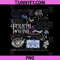 Fourth Wing Quote Artwork PNG, Dark Fantasy Book PNG