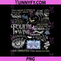 Fourth Wing Quotes PNG, Basgiath War College Collage PNG