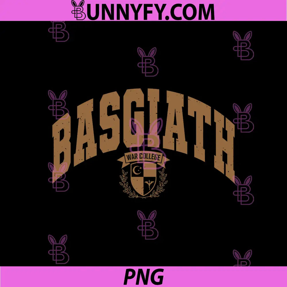 Basgiath War College Varsity Design PNG, Fourth Wing Dragon Rider PNG