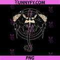 Celestial Dragon Constellation Wings Art PNG, Fantasy Dragon Star Circle PNG