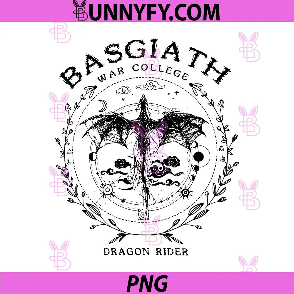 Basgiath War College Dragon Rider PNG, Fantasy Dragon Crest PNG