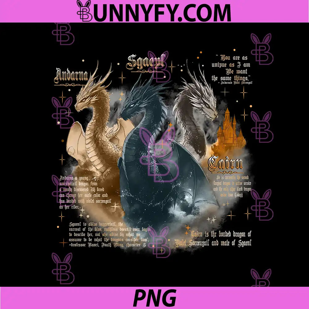 Andarna Sgaeyl Cairn Dragon Fantasy Art PNG, Dragon Rider Bookish Illustration PNG