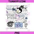 Fourth Wing Dragon And Quote Collection PNG, Epic Fantasy Book Lover PNG