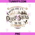 Sounds Like A Quest Squad To Me Design PNG, Fantasy Dragon Castle PNG