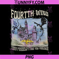 Fourth Wing Castle Dragon Fantasy Art PNG, I Wouldn’t Find You Violence PNG