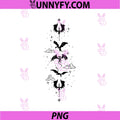 Stacked Dragon Symbols Fourth Wing PNG, Magical Dragon Line Art PNG