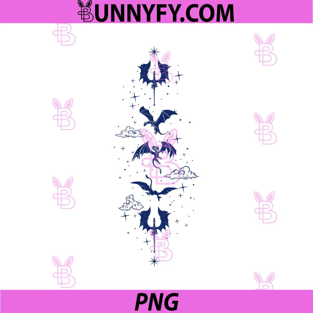 Dark Fantasy Dragon Spine Graphic PNG, Gothic Vertical Dragon Symbol PNG