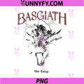 Basgiath War College Dragon Head PNG, Dark Fantasy Lightning Skull PNG