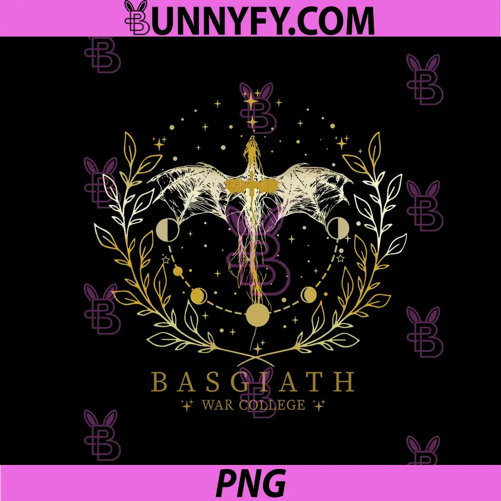 Basgiath War College Dragon Emblem PNG, Fantasy Dragon Crest Art PNG
