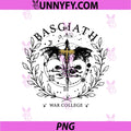 Basgiath War College Winged Dragon PNG, Magical War College Crest PNG