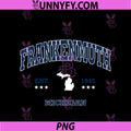 Frankenmuth Michigan MI Throwback Navy PNG, Vintage Athletic PNG