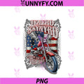 Free Bird Motorcycle PNG, Vintage Southern Rock USA Music Graphic PNG