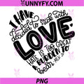 Free To Be Stick With Love PNG, Quote Hearts PNG
