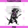 Freedom Cross USA Flag PNG, Funny Dachshund Playing Guitar Performance PNG