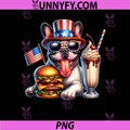 French Bulldog July 4th PNG, French Bulldog 4th of July PNG