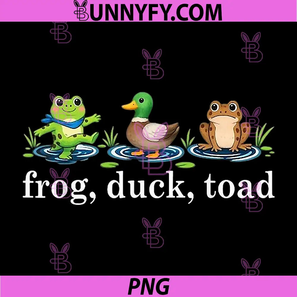 Frog Duck Toad Zoological PNG, Funny Protest PNG