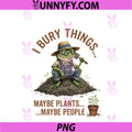 Frog I Bury Things Maybe PNG, Plants Maybe People PNG