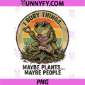 Frog I Bury Things Maybe Plants Maybe People PNG