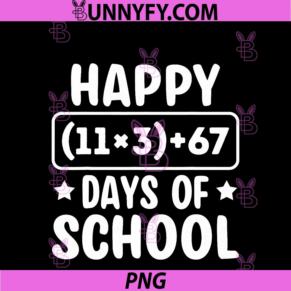 Funny 100 Days School PNG, Math Equation 100 Six Seven 67 Meme PNG