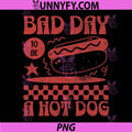 Funny 4th of July PNG, Bad Day to Be A Hot Dog PNG