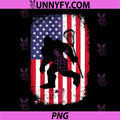 Funny 4th of July Sasquatch PNG, Bigfoot Lacrosse American Flag PNG