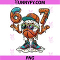 Six Seven Basketball Meme Character PNG, Funny 6 7 Drip Cartoon PNG