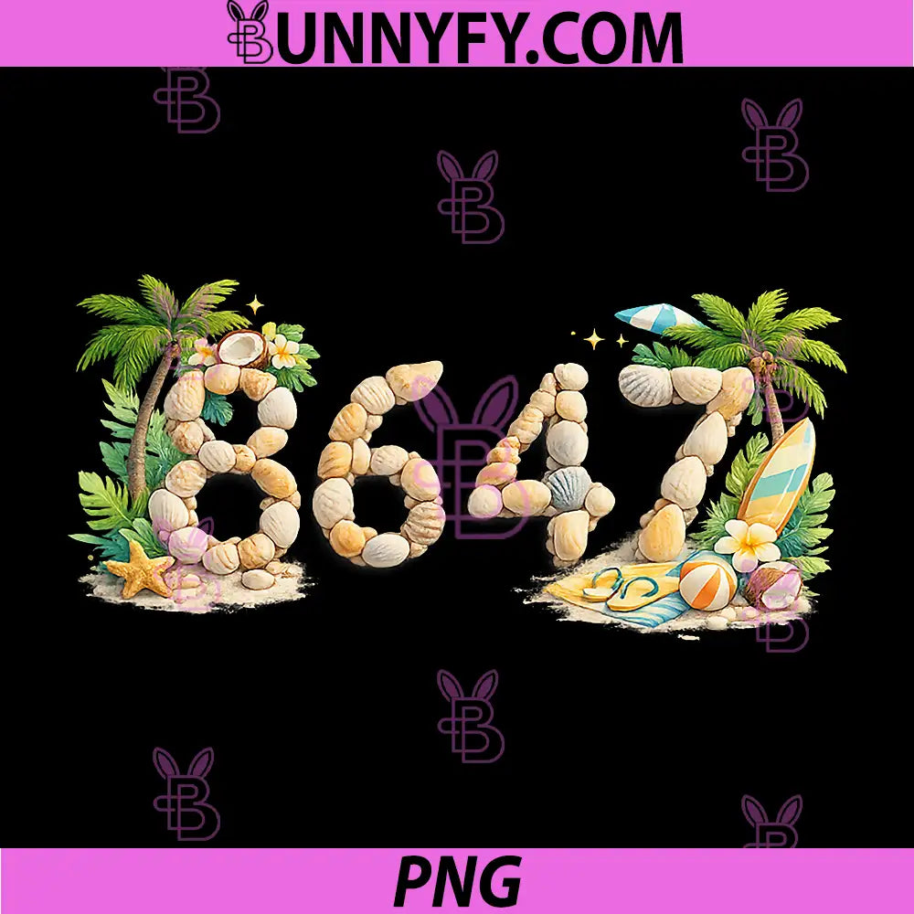 Funny 86 47 8647 PNG, Summer Beach Seashells Sea Shells PNG