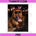 Funny Animal Cocker Spaniel PNG, Meme Drinking Beer 4th of July PNG