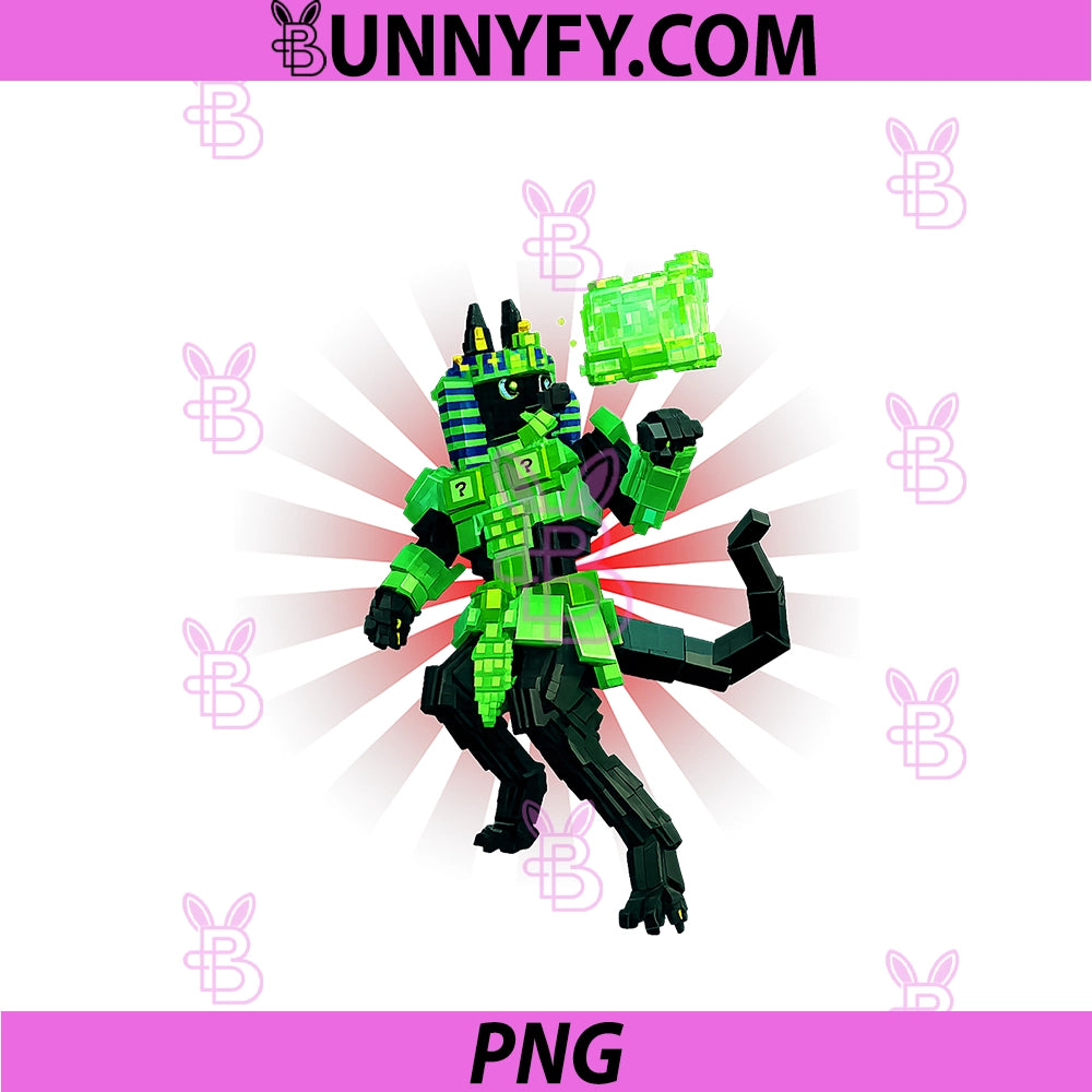Funny Anububu Escape PNG, Tsunami Brainrot PNG