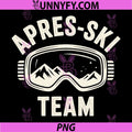 Apres Ski Team PNG, Apres Ski Party Lover PNG